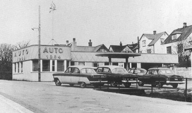 AUTO 1234 – gomla støðin